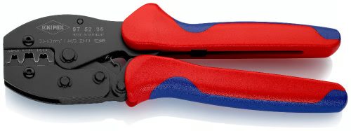 Krimpelőfogó kábelsaruhoz PreciForce, barnított fej, 0,50-6,0 AWG 20-10 mm, Knipex
