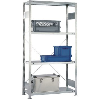 Tároló polc, beépíthető, 2000*1000*400, Meta