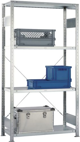 Tároló polc, beépíthető, 2000*1000*400, Meta