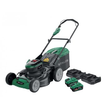 STALCO S-97717 LMS40-46BL akkumulátoros fűnyíró szett